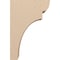 Ekena Millwork 7"W x 14"D x 21"H Classic Yorktown Rough Cedar Woodgrain TimberThane Corbel, Primed Tan CORUR07X14X21YORRCPR - alternate 5